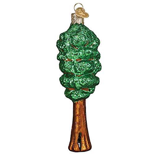 Old 세계 크리스마스 Redwood 트리 부푼 글래스 2020 독특한 크리스마스 장식품  크리스마스트리 데코,장식