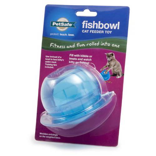 PetSafe Fishbowl 요리,음식 분배 고양이 장난감
