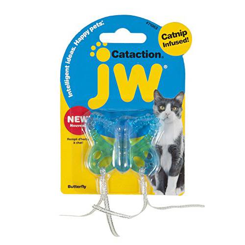 Doskocil JW 애완동물 버터플라이 Cataction 장난감