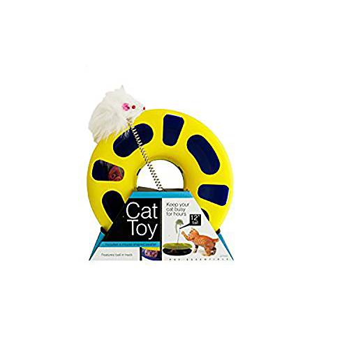 Kole  벌크, 대용량 buys OD386-1 볼 트랙 고양이 장난감 마우스 Swatter