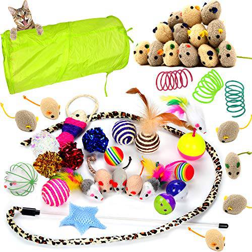 Youngever  고양이 장난감 인기있는 번들,묶음, Kitten 장난감 모음