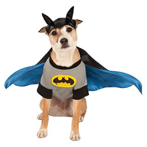 DC 코믹스 배트맨 애완동물 할로윈 셔츠 케이프