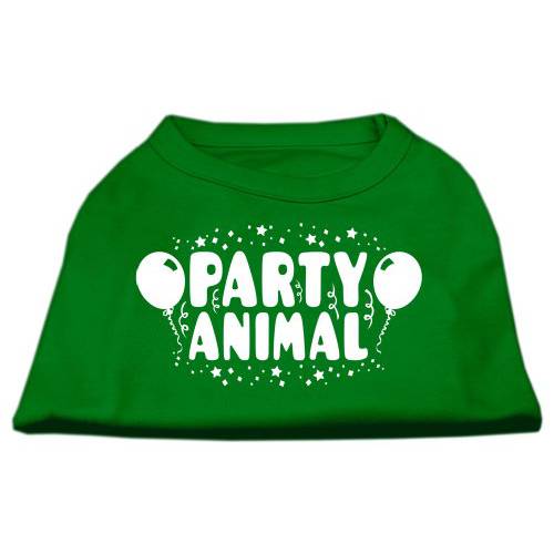 Mirage Pet Products  파티 동물 스크린 프린트 셔츠 에메랄드 그린 XL (16)