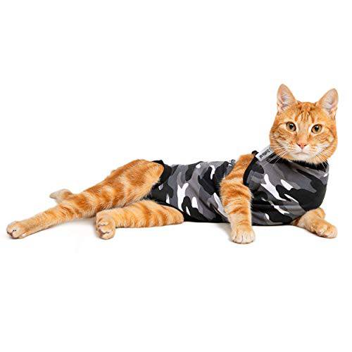 Suitical 회복 수트 고양이 - 블랙 카모플라쥬