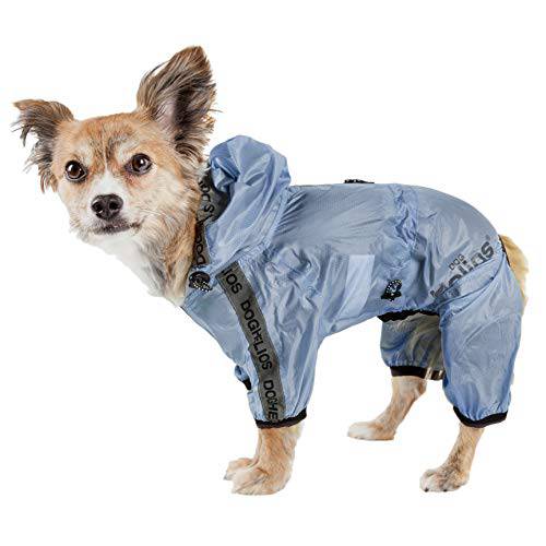 강아지 Helios ’Torrential 쉴드’ 방수 Multi-Adjustable 풀 Bodied 애완동물 강아지 바람막이 비옷