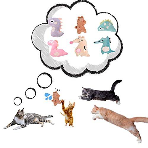 NEMER 캣닙 장난감 고양이 6pcs 캣닙 체험형 Kitty Pluch 치발기 from 실내 장난감