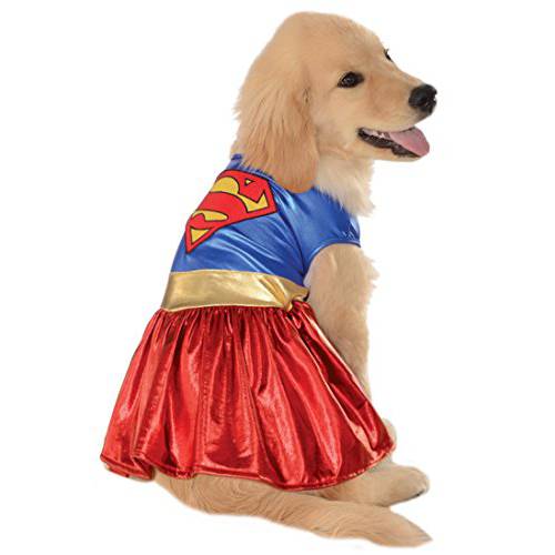 Rubie’s 할로윈 DC 히어로즈 and Villains 콜렉션 애완동물 Costume-Supergirl