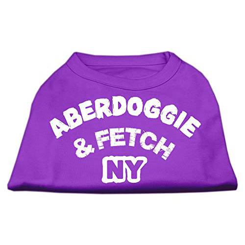 Mirage 애완동물 Products 18-Inch Aberdoggie NY Screenprint 셔츠, XX-Large