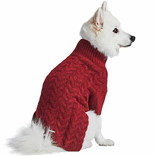 블루베리 애완동물 2021/ 2022 New 6 컬러 클래식 Fuzzy Textured 니트 강아지 스웨터