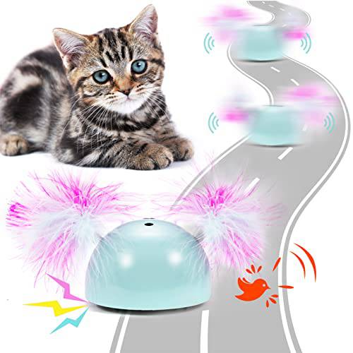 Inductive 체험형 고양이 장난감 라이트닝 고양이 장난감 센서 삑삑이 전기,전동 Kitten 장난감 자동 감지 고양이 장난감