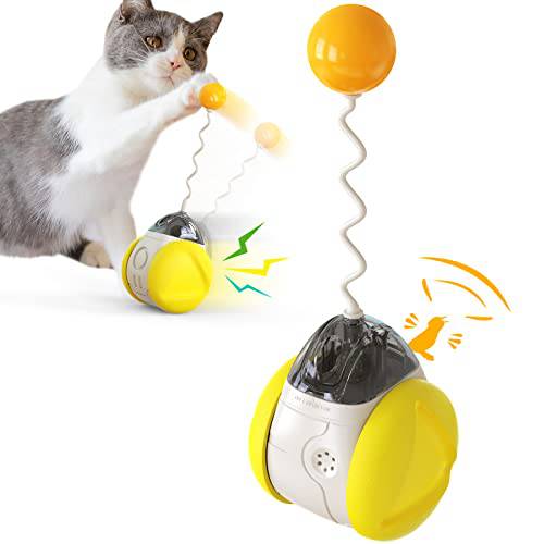 CCTEAS Kitty 삑삑이 장난감 고양이 Fun Kitten 장난감 캣닙 Move 볼 체험형 볼 실내 생일 선물