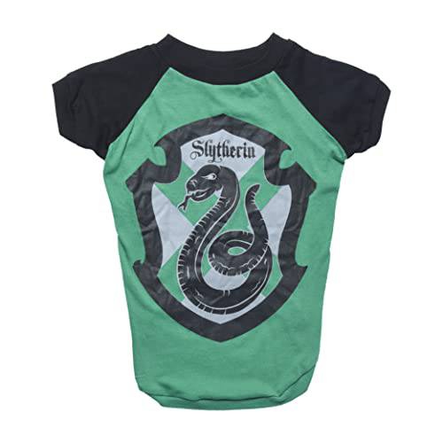 해리포터 Slytherin 애완동물 T- 셔츠 in 사이즈 엑스트라 미디엄 | M 강아지 T- 셔츠,  해리포터 강아지 셔츠 | 해리포터 강아지 Apparel&  악세사리 Hogwarts 주택, Slytherin