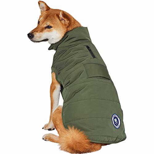 블루베리 애완동물 5 컬러 Cozy&  편한 바람막이 방수 누비이불같은 폴 겨울 강아지 Puffer 자켓