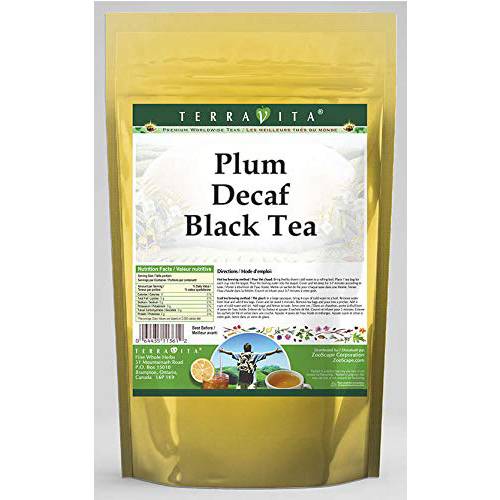 Plum Decaf Black Tea (25 tea bags, ZIN: 531270)