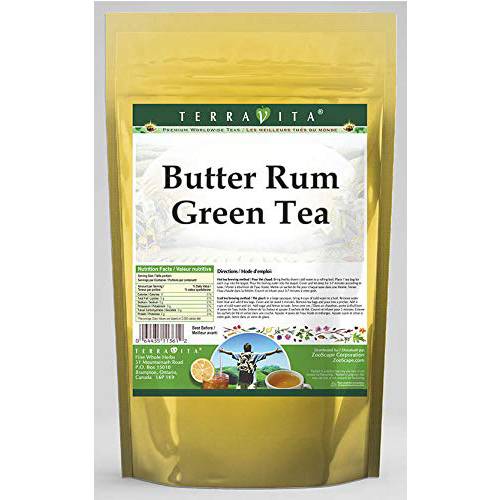 Butter Rum Green Tea (50 tea bags, ZIN: 534096)