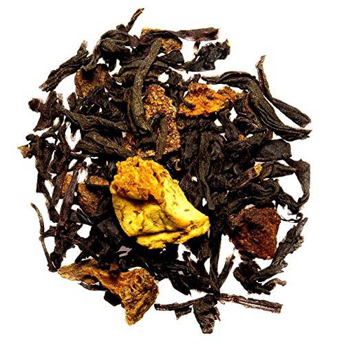 Nelson’s Tea - Orange Cinnamon Spice - Black Loose Leaf Tea - Black tea, orange peel, cinnamon, and cloves - 2 oz.