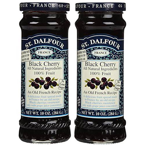 St. Dalfour Black Cherry Conserves - 10 oz - 2 pk