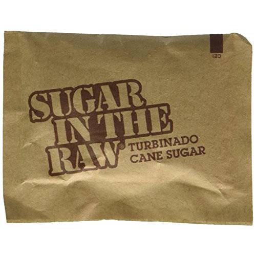 Sugar in the Raw/Raw Sugar Natural Cane Turbinado from Hawaii/Box of 250 packets