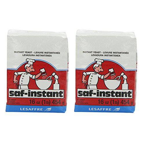 SAF Instant Yeast, 1-Pound Pouches (Pack of 4)