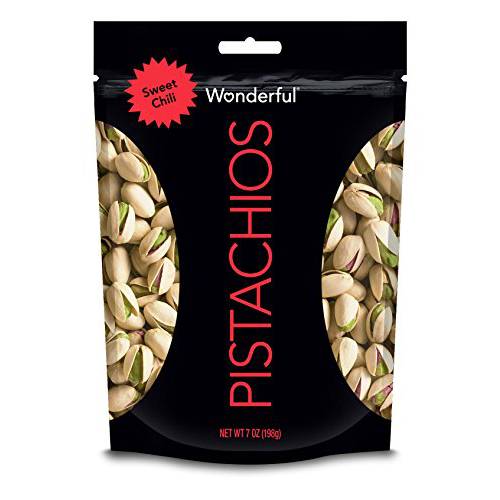 Wonderful Pistachios Sweet Chili Pouch, 7 Ounce