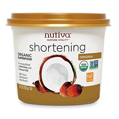 Nutiva Organic Shortening, Original, 15 oz