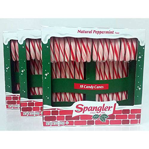 Peppermint Candy Canes 3 - 18 ct boxes