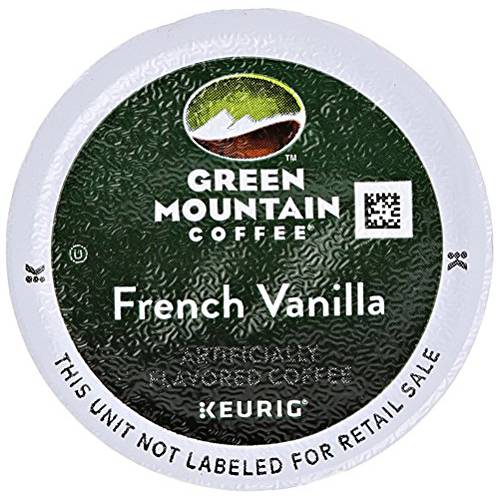 Green Mountain Coffee Roasters French Vanilla Keurig Single-Serve K-Cup pods, Light Roast Coffee, 12 Count