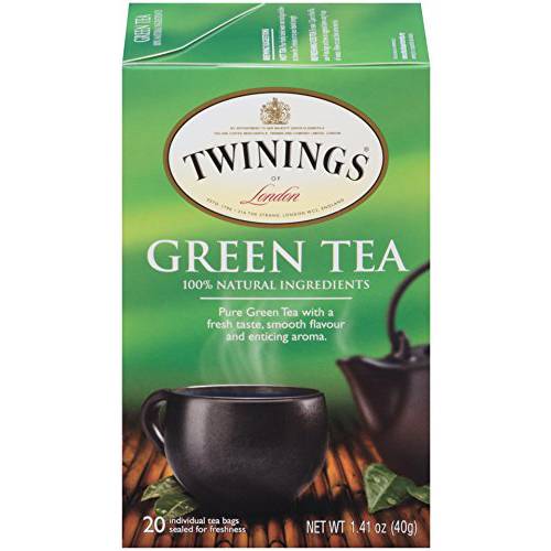 Twinings Green Tea, 1.41-Ounce Boxes (Pack of 6)