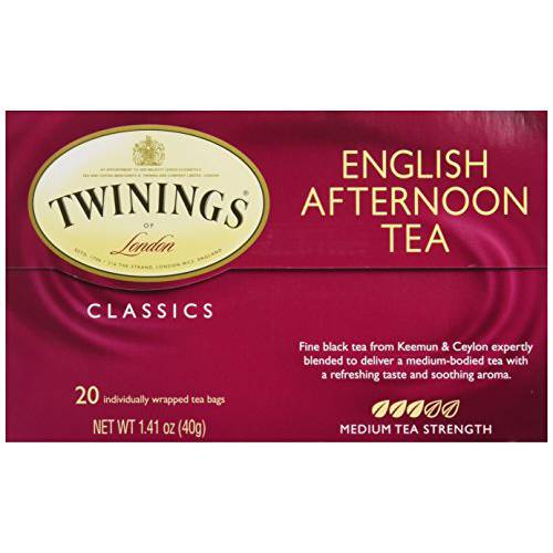 Twinings Tea English Afternoon Tea, 20 ct