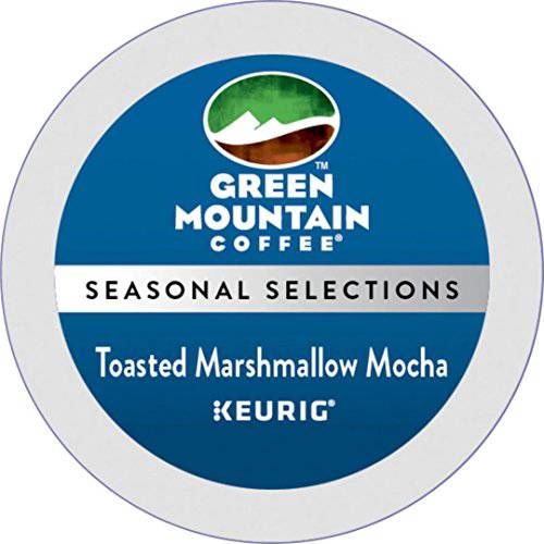 Green Mountain Coffee Roasters Toasted Marshmallow Mocha Keurig Single-Serve K-Cup Pods, Light Roast Coffee, 48 Count