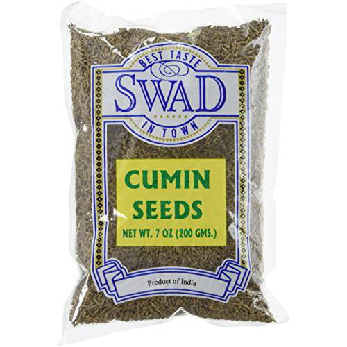 Great Bazaar Swad Cumin Seeds, 7 Ounce
