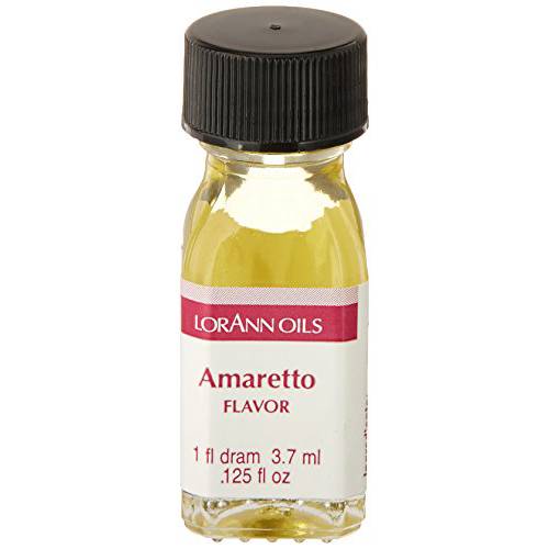 LorAnn Amaretto SS Flavor, 1 dram bottle (.0125 fl oz - 3.7ml - 1 teaspoon)