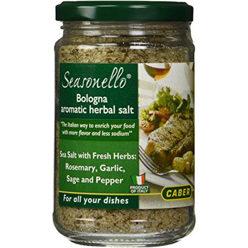 Seasonello Bologna Aromatic Herbal Salt 10.58 oz Each - 4 Jars