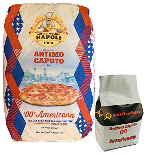 Antimo Caputo Americana Pizzeria Flour Great for Conventional Ovens, 72 Ounce (4.5 Pound Bag) Repack