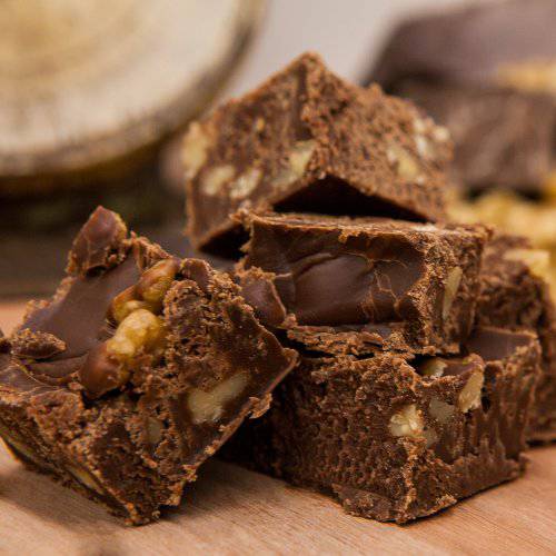 Hall’s Chocolate Walnut Fudge, 1 Pound