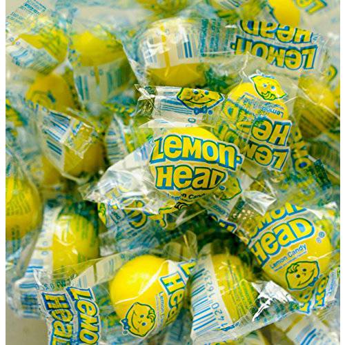Lemonheads Candy - Individually Wrapped - 1 Pound Bag