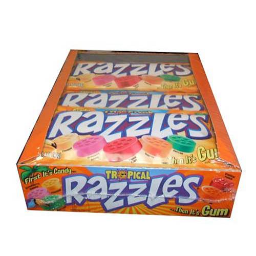 Tropical Razzles Candy (24 count)