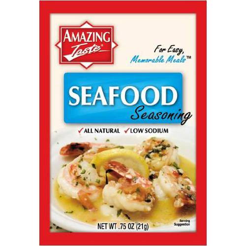 Amazing Taste Seafood Seasoning Bundle (10 Packets- .75 oz ea.)