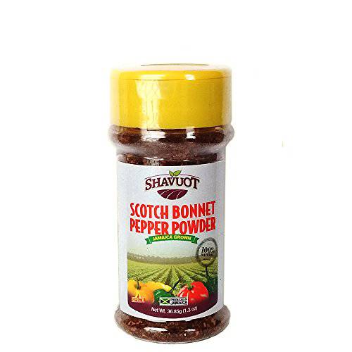 Shavuot Jamaican Scotch Bonnet Pepper Powder 1.3oz (Pack of 1)