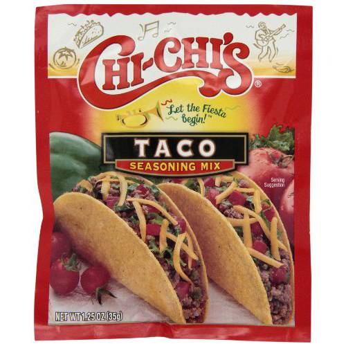 Chi-Chi’s Taco Seasoning Mix, 1.25-Ounce (Pack of 24)