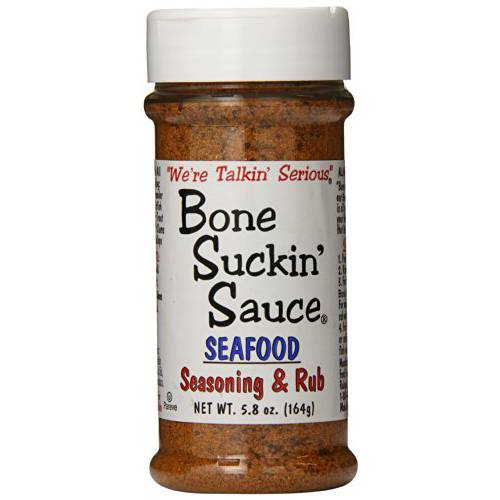 Bone Suckin’ Seasoning and Rub, Seafood, 5.8 Ounce