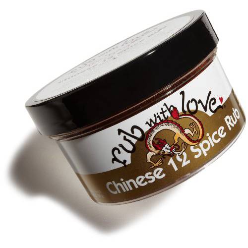 Rub with Love Chinese 12 Spice Rub by Tom Douglas, 3.5 Ounce