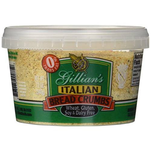Gillian’s Foods Gluten Free Italian Bread Crumbs  12 oz