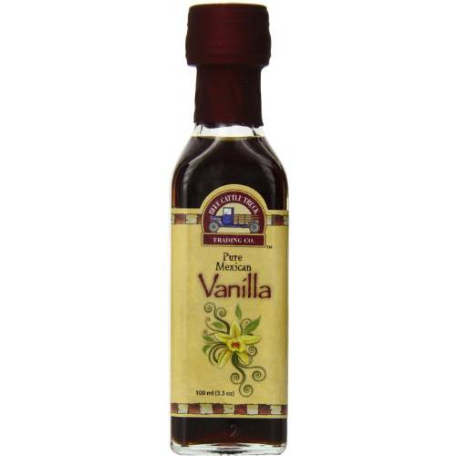 Blue Cattle Truck Trading Co. Pure Gourmet Mexican Vanilla Extract, Small, 3.3 Ounce…