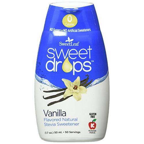 Sweet Leaf Sweet Drops - Vanilla Creme - 1.7 Oz (Pack of 2)