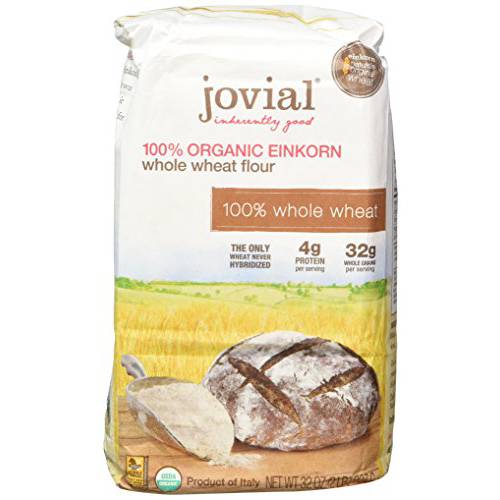 Jovial 100% Organic Einkorn Whole Wheat Flour 32oz