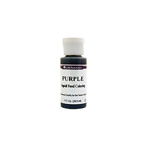 LorAnn Purple Liquid Food Coloring, 1 ounce bottle