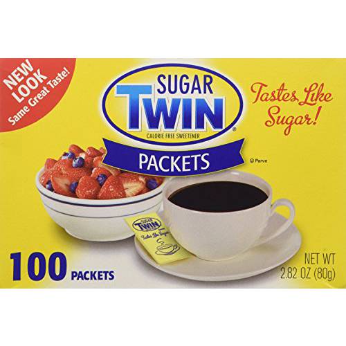 Sugar Twin Sugar Substitute, 100-count Packets (Pack of 2)