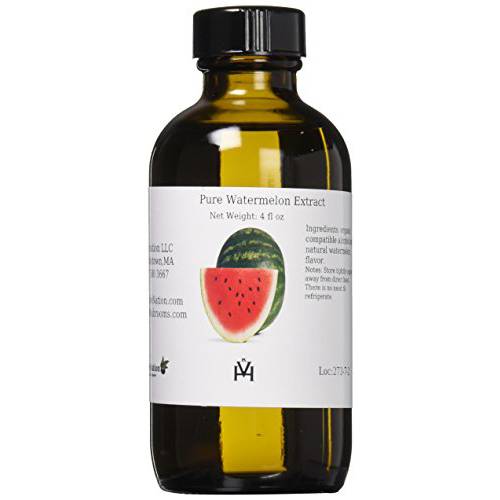 OliveNation Watermelon Extract - 4 ounces - Great for fruit salad, smoothies - baking-extracts-and-flavorings