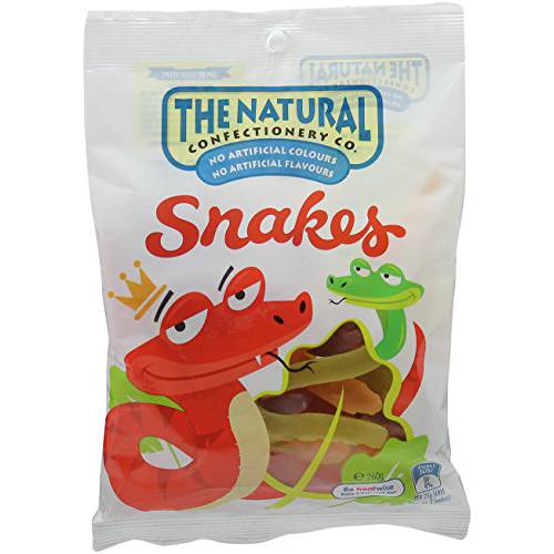 The Natural Confectionery Co Snakes 260g bag